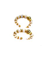 Orecchini Stocco Gioielli Donna in Oro giallo Perla VRS 39 - VRS 39